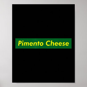 Pimento Cheese Sandwich Funny Golf Tournament Golf Poster
