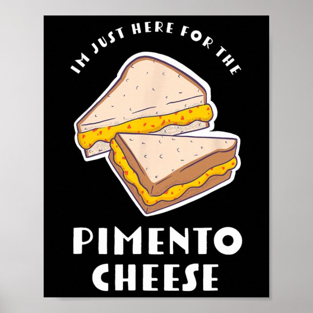 Pimento Cheese Sandwich - Funny Master Golfers  Poster (Front)
