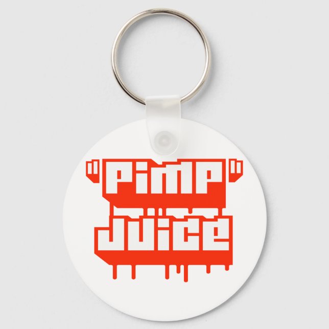 Pimp Juice — Apparel Key Ring (Front)