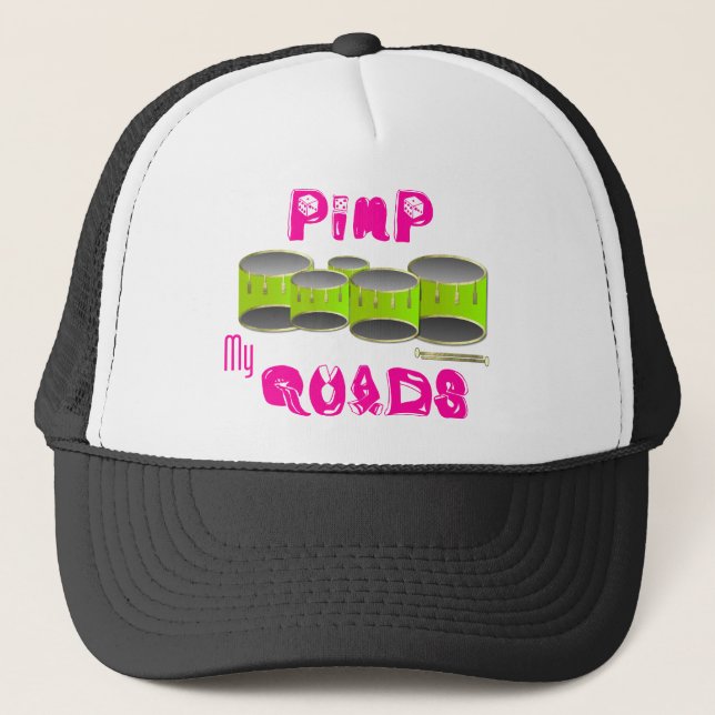 Pimp my QUADS Trucker Hat (Front)
