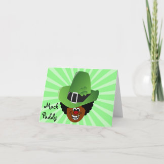 Pimped Out St. Patrick's Day Leprechaun Card