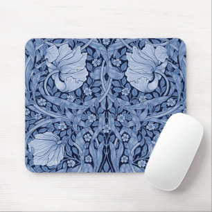 Pimpernel Blue Monotone, William Morris Mouse Mat