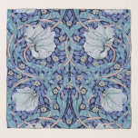 Pimpernel Blue, William Morris Scarf<br><div class="desc">William Morris (24 March 1834 – 3 October 1896) was a British textile designer, poet, novelist, translator, and socialist activist associated with the British Arts and Crafts Movement. He was a major contributor to the revival of traditional British textile arts and methods of production. His literary contributions helped to establish...</div>
