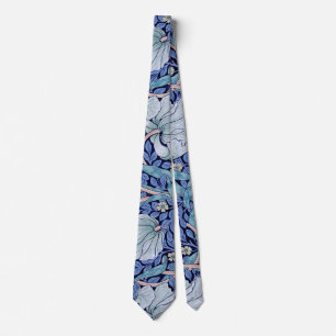 Pimpernel Blue, William Morris Tie