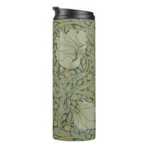 Pimpernel by William Morris Vintage Floral Textile Thermal Tumbler