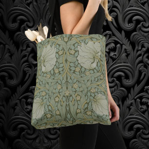 Pimpernel by William Morris Vintage Floral Textile Tote Bag