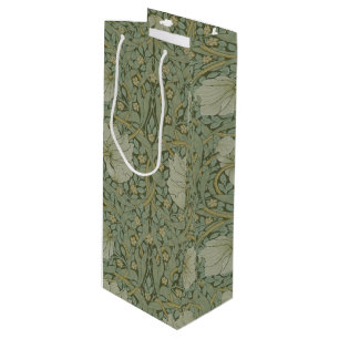 Pimpernel by William Morris Vintage Floral Textile Wine Gift Bag