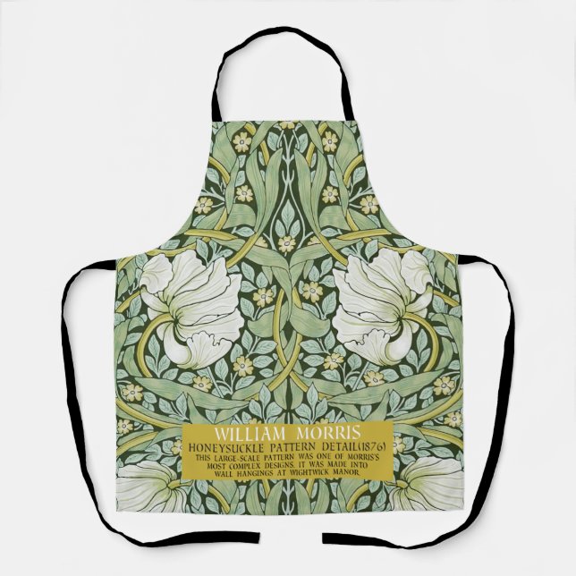 Pimpernel Design by William Morris Apron (Front)
