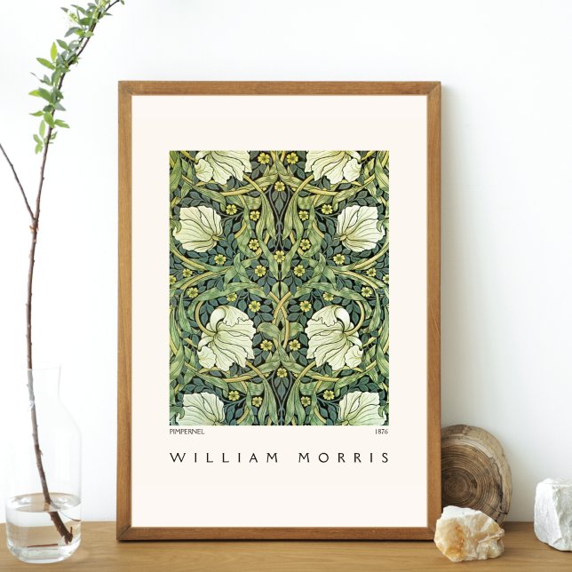 Pimpernel Design William Morris Modern Poster (Creator Uploaded)