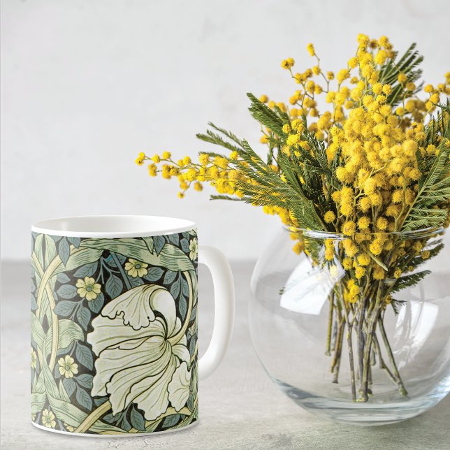 Pimpernel Floral Pattern William Morris Coffee Mug (Creator Uploaded)