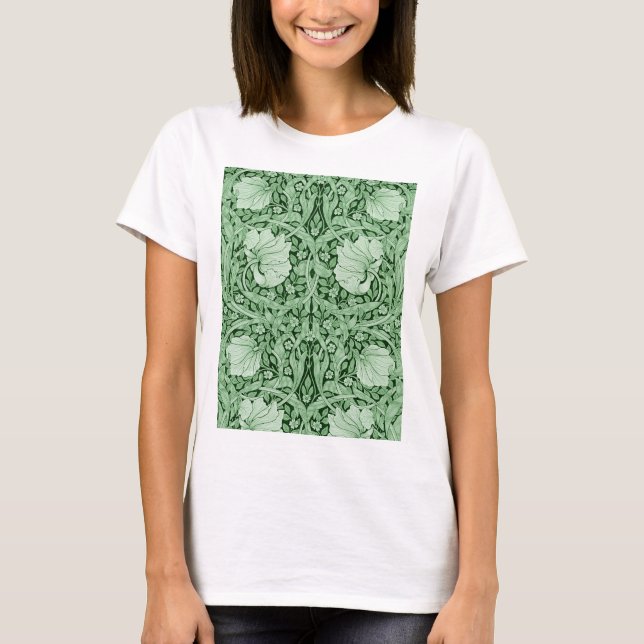 Pimpernel Green, William Morris T-Shirt (Front)