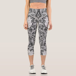 Pimpernel Grey Monotone, William Morris Capri Leggings