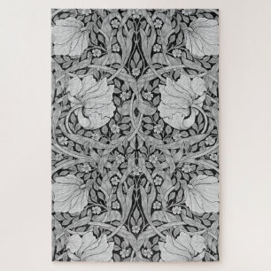 Pimpernel Grey Monotone, William Morris Jigsaw Puzzle