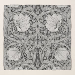 Pimpernel Grey Monotone, William Morris Scarf<br><div class="desc">William Morris (24 March 1834 – 3 October 1896) was a British textile designer, poet, novelist, translator, and socialist activist associated with the British Arts and Crafts Movement. He was a major contributor to the revival of traditional British textile arts and methods of production. His literary contributions helped to establish...</div>