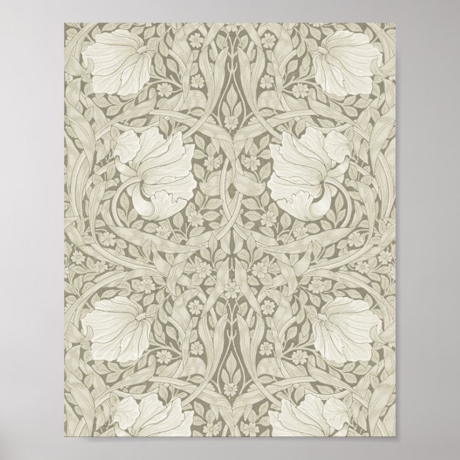 Pimpernel Ivory, William Morris Poster (Front)