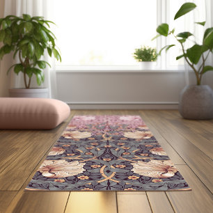 Pimpernel Lavender & Dusty Pink William Morris Yoga Mat