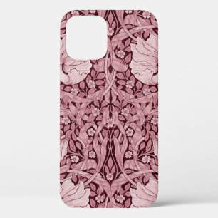 Pimpernel Maroon, William Morris iPhone 12 Case