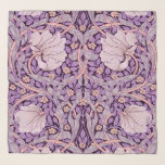 Pimpernel Purple, William Morris Scarf<br><div class="desc">William Morris (24 March 1834 – 3 October 1896) was a British textile designer, poet, novelist, translator, and socialist activist associated with the British Arts and Crafts Movement. He was a major contributor to the revival of traditional British textile arts and methods of production. His literary contributions helped to establish...</div>