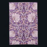 Pimpernel Purple, William Morris Tea Towel<br><div class="desc">William Morris (24 March 1834 – 3 October 1896) was a British textile designer, poet, novelist, translator, and socialist activist associated with the British Arts and Crafts Movement. He was a major contributor to the revival of traditional British textile arts and methods of production. His literary contributions helped to establish...</div>