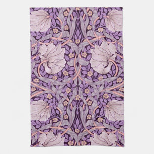 Pimpernel Purple, William Morris Tea Towel