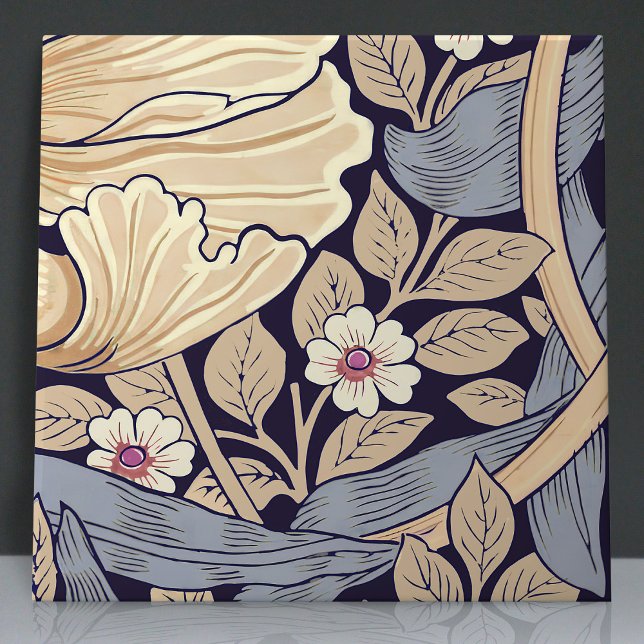 Pimpernel Seamless 10 of 12 Dusty Blue & Yellow Tile (Creator Uploaded)