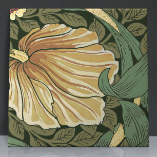 Pimpernel Seamless 10 of 12 Faux Gold & Sage Green Tile
