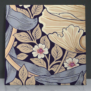 Pimpernel Seamless 11 of 12 Dusty Blue & Yellow Tile