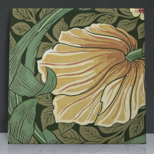 Pimpernel Seamless 11 of 12 Warm Yellow Sage Green Tile