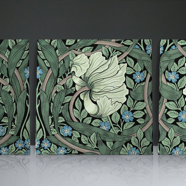 Pimpernel Seamless 1/2 William Morris Arts Crafts Tile (Creator Uploaded)