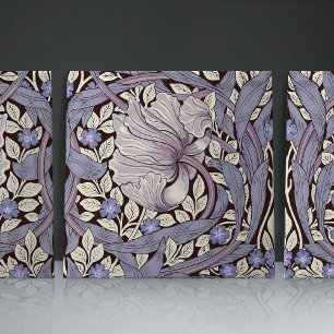Pimpernel Seamless 2/2 William Morris Arts Crafts Tile