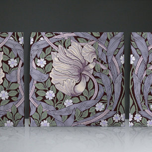 Pimpernel Seamless 2/2 William Morris Arts Crafts Tile