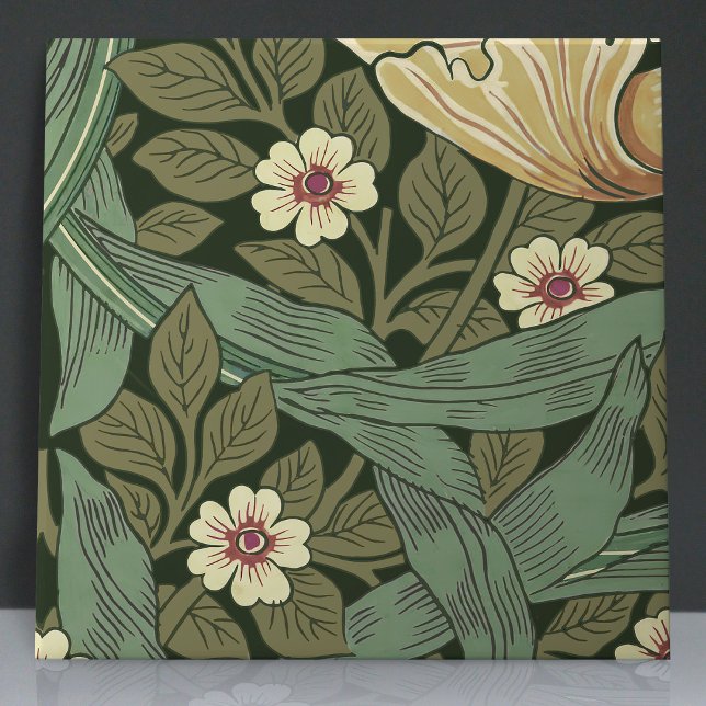 Pimpernel Seamless 5 of 12 Warm Yellow Sage Green Tile (Creator Uploaded)