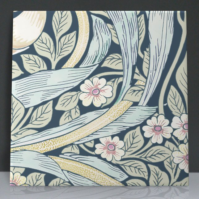 Pimpernel Seamless 6 of 12 Faded Blue Yellow Tile (Creator Uploaded)