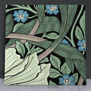 Pimpernel Seamless 6 of 12 Sage Green Blue Tile