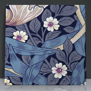Pimpernel Seamless 8 of 12 Dusty Blue & Warm White Tile