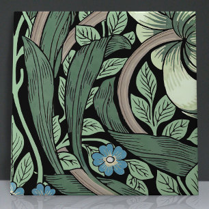 Pimpernel Seamless 9 of 12 Sage Green Blue Tile