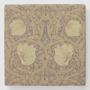 'Pimpernel' wallpaper design, 1876 2 Stone Coaster