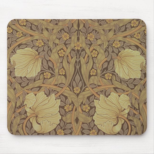 'Pimpernel' wallpaper design, 1876 Mouse Mat (Front)