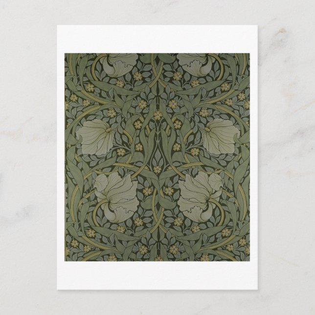 'Pimpernel' wallpaper design, 1876 Postcard (Front)
