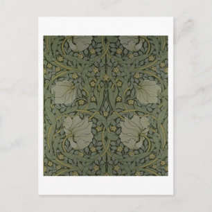 'Pimpernel' wallpaper design, 1876 Postcard