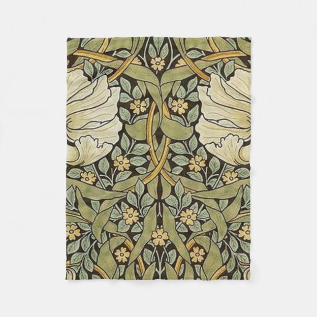Pimpernel William Morris Fleece Blanket (Front)