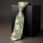 Pimpernel William Morris Green Vintage Pattern Tie<br><div class="desc">William Morris Pimpernel Floral Vintage Art Wallpaper Design William Morris was an English textile designer, artist, writer, and socialist associated with the Pre-Raphaelite Brotherhood and British Arts and Crafts Movement. He founded a design firm in partnership with the artist Edward Burne-Jones, and the poet and artist Dante Gabriel Rossetti. This...</div>