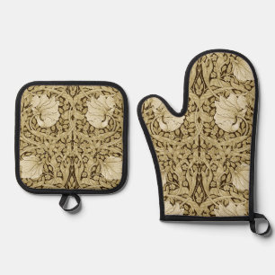 Pimpernel, William Morris Oven Mitt & Pot Holder Set