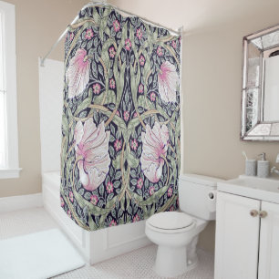 Pimpernel, William Morris Shower Curtain