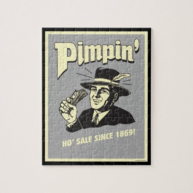 Pimpin' Ho Sale Since 1869! Jigsaw Puzzle (Vertical)