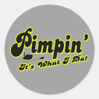 Pimpin' Sticker