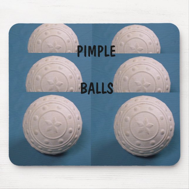 Pimple Balls Mouse Mat (Front)