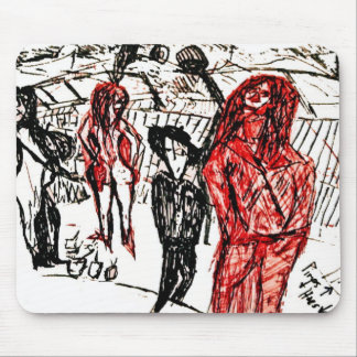 pimps up print mouse mat