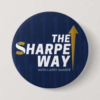 Pin/Button - Sharpe Way 7.5 Cm Round Badge
