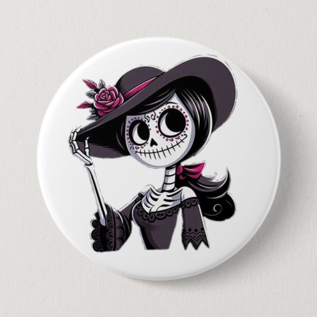 PIN catrina mujeres (Front)